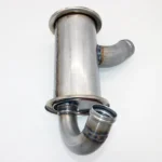 Left-hand Muffler (Perpendicular Bracket)