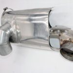 PIPER 28-151/161/180 DUAL MUFFLERS 151/161 SHROUD BOTTOM COMES WITH THE SCREEN PN# 35303-803