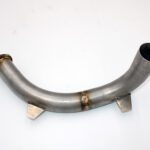 PIPER PA 28-180 Left Rear Exhaust Stack With Tab, PN# 62231-00