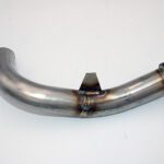 PIPER PA 28-180 LEFT FRONT EXHAUST STACK WITH TAB PN# 62892-03