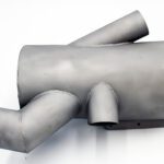 MOONEY M-20 180 BALL RIB 180 BALL RIB MUFFLER PN# 630057-001, 630060-000