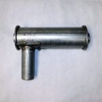 PIPER 28-235 CHEROKEE 6: MUFFLER SMOOTH, SQUARE CUFF WITH TABS FOR SHROUD PN# 65012-00