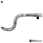BEECHCRAFT BARON B55: Left Engine Outboard Tailpipe
