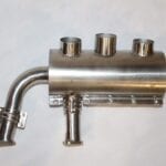 CESSNA 150 LH EXHAUST ASSEMBLY PN# 0450400-21