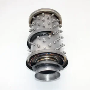 COLUMBIA 350: RH MUFFLER (studded)